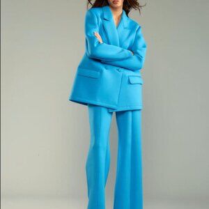 CYNTHIA ROWLEY High-Waisted Wide Leg Neoprene Pants - SOLD OUT EVERYWHERE